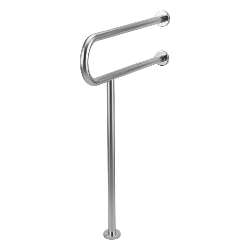 Floor-mount mountable vertikal handrail