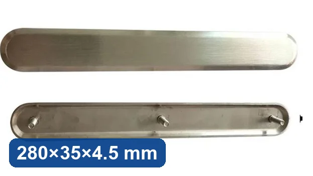 Po'lat taktil lenta DLS-280-1 — tekis yuzali