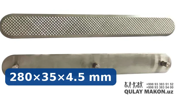 Пўлат тактил лента ДЛС-280-3С — олмос текстурали