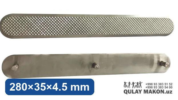 Po'lat taktil lenta DLS-280-3S — olmos teksturali