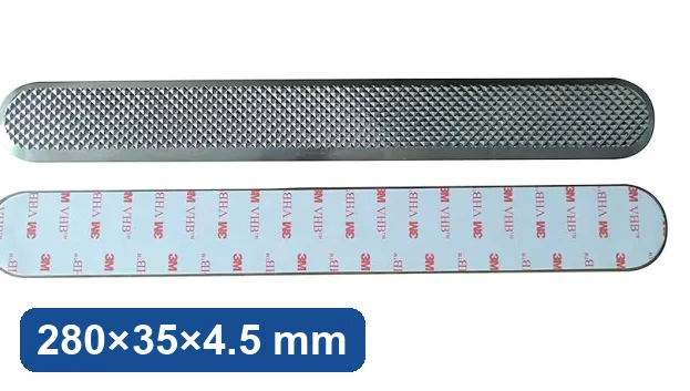 Po'lat taktil lenta DLS-280-7 — olmos teksturali