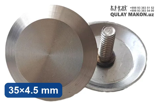 Po'lat taktil indikator DLS-35-1 — silliq yuzali