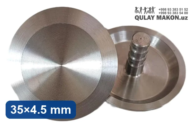 Po'lat taktil indikator DLS-35-1H — silliq yuzali