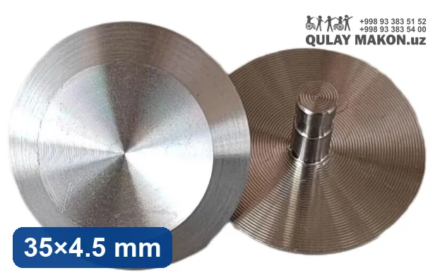 Po'lat taktil indikator DLS-35-1S — silliq yuzali