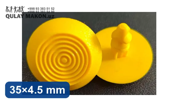 Пластиковый тактильный индикатор DLS-P35-4 — круглый рисунок