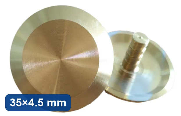 Стальной тактильный индикатор DLS-PV35-1 — PVD золотое покрытие