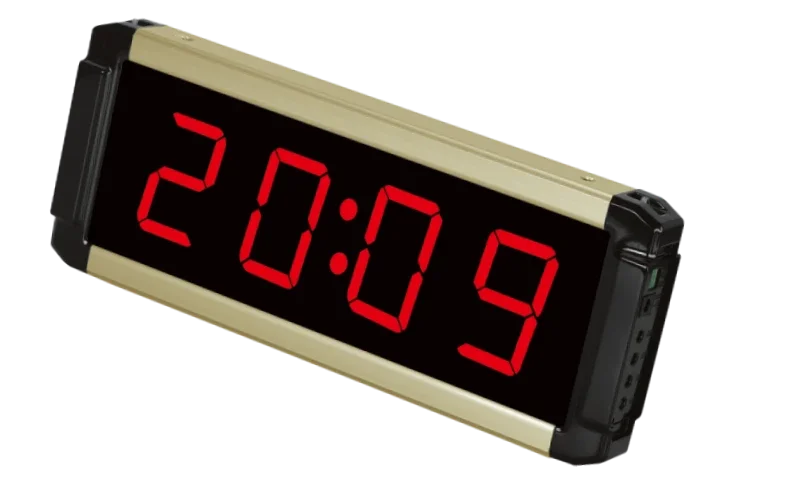 LED chaqiruv qabul qilgich (raqamli tablo) — 20:09 oltin