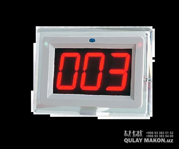 LED chaqiruv qabul qilgich (raqamli tablo) — 003