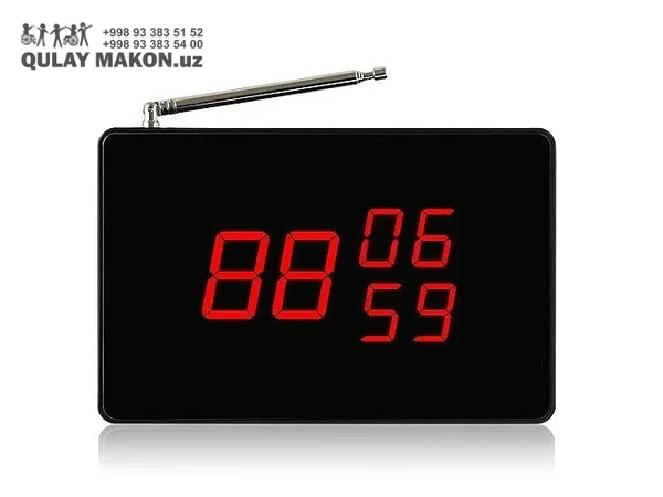 LED chaqiruv qabul qilgich (raqamli tablo) — stol 8806