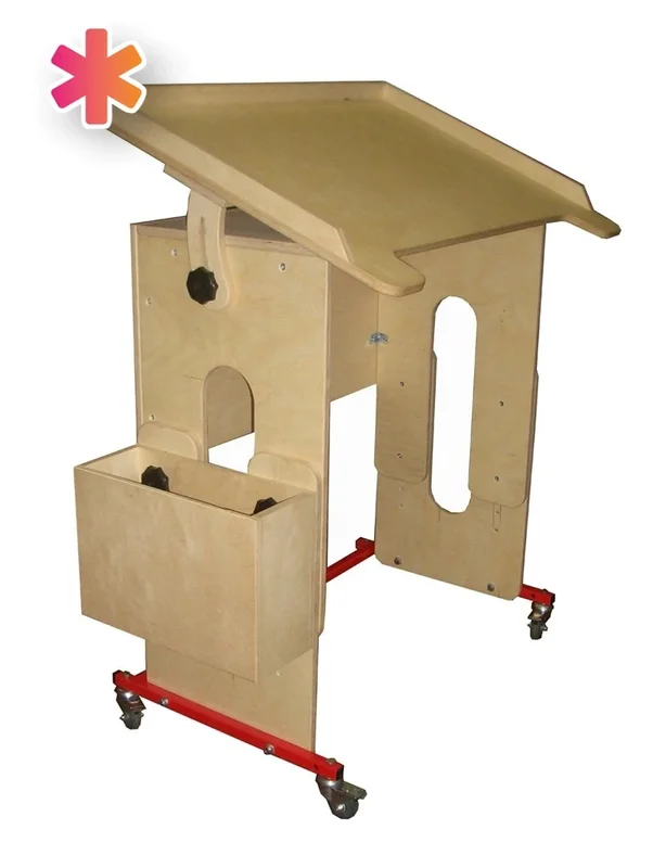 Rollable table-desk
