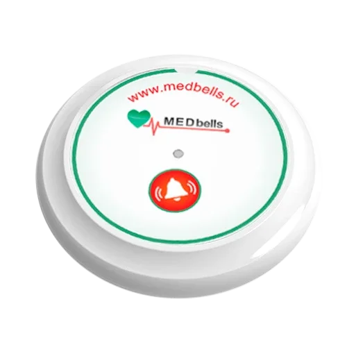 Беспроводная кнопка вызова медсестры (палатная сигнализация) Medbells Y-B11