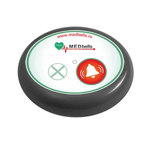 Беспроводная кнопка вызова медсестры (палатная сигнализация) Medbells Y-V2-G