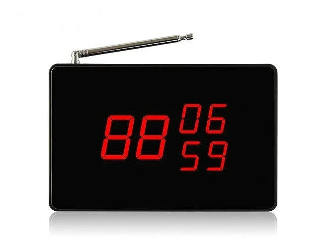 Display receiver for displaying calls from Ibells APE108 buttons