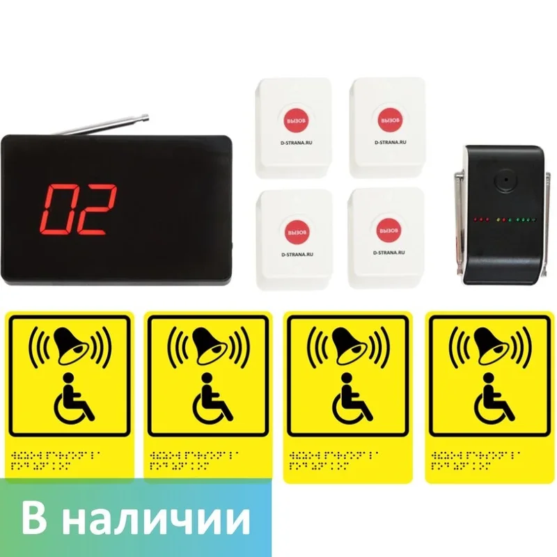 Universal personnel call system APE510.4 (outdoor)