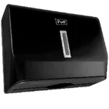 Paper towel dispenser, chrome, ABS plastic, with key