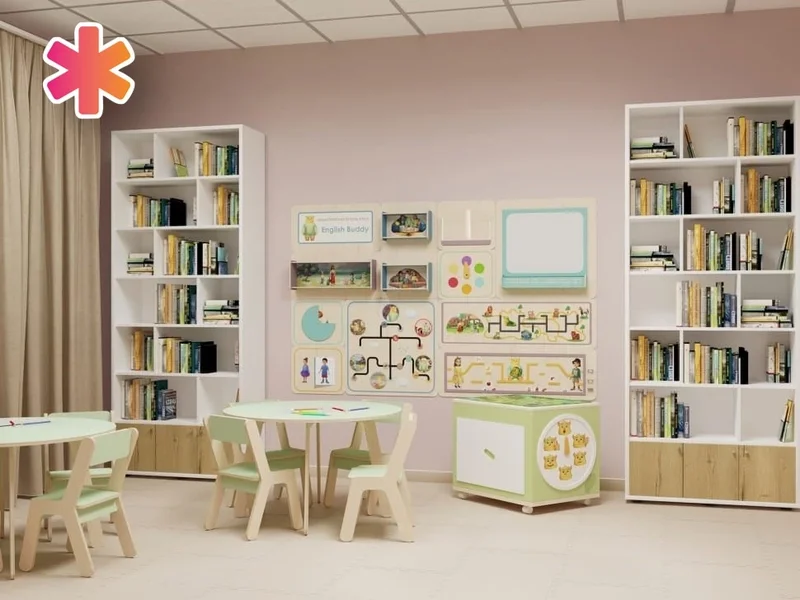 Set of equipment for an English classroom 20 m²